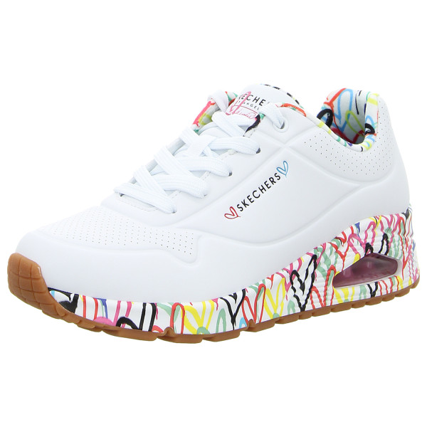 Skechers Sneaker Uno-Loving Love white/multi color - Bild 1