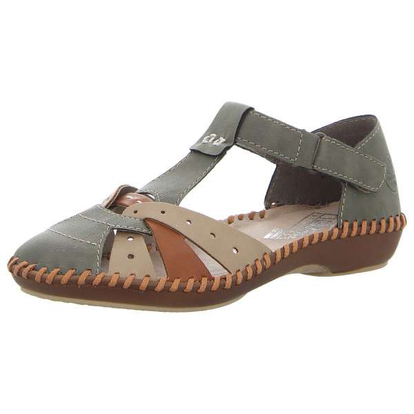 Rieker Sandalen grün kombi - Bild 1