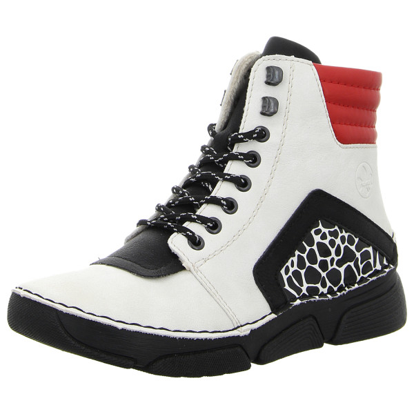 Rieker Stiefeletten weiß - Bild 1
