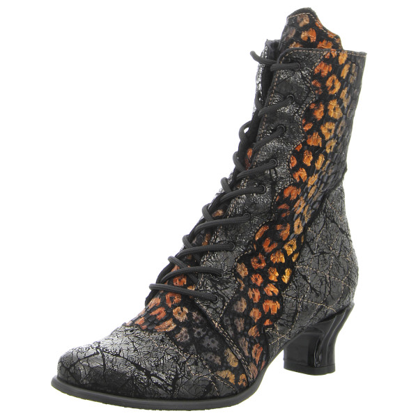 Simen Stiefeletten schwarz gold - Bild 1
