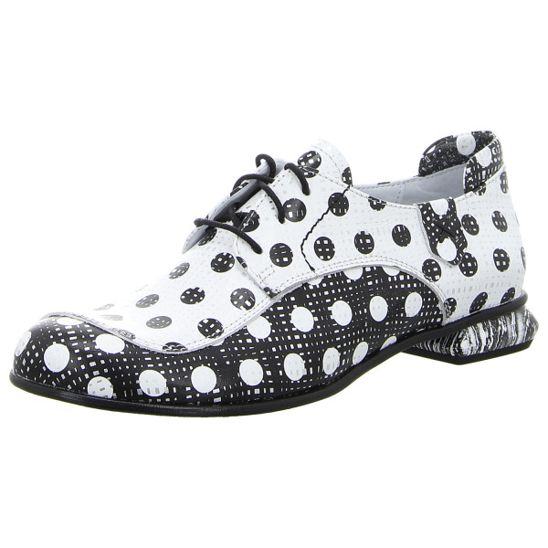 Simen Schnürschuhe schwarz weiss - Bild 1