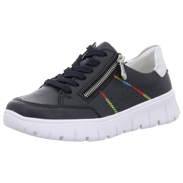 Rieker Schnürschuhe blau - Bild 1