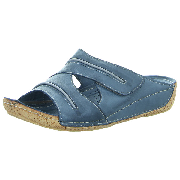 Gemini Pantoletten jeans/grau - Bild 1