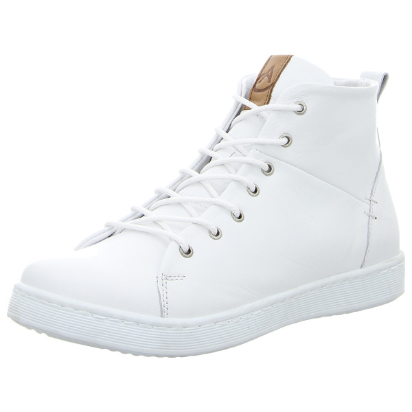 Andrea Conti Sneaker weiß/brandy - Bild 1