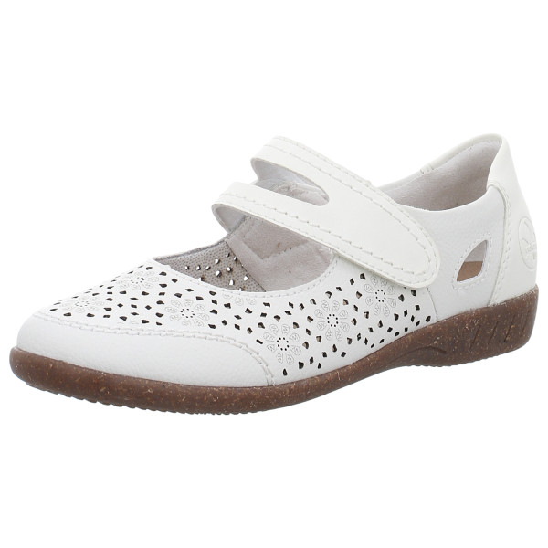 Rieker Slipper weiss - Bild 1