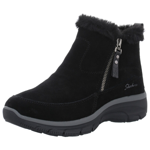 Skechers Stiefeletten RELAXED FIT: EASY GO black suede - Bild 1