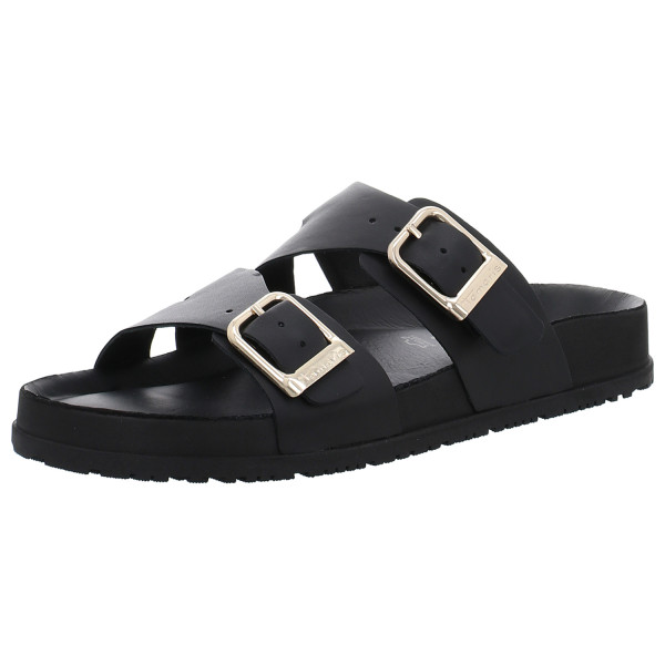 Tamaris Pantoletten black leather - Bild 1