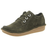 Clarks Schnürschuhe Funny Dream dark green