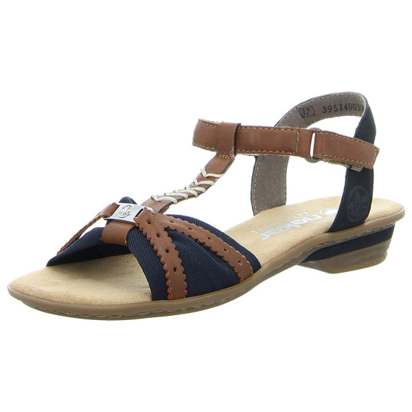 Rieker Sandaletten blau-kombi - Bild 1