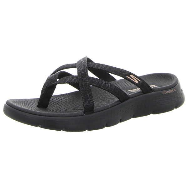 Skechers Zehentrenner Go Walk Flex black - Bild 1