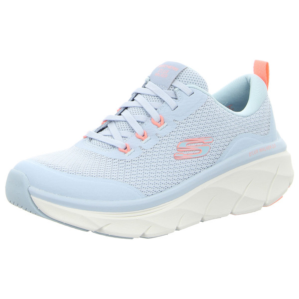 Skechers Sneaker D´Lux Walker 2.0 blue/neon coral - Bild 1