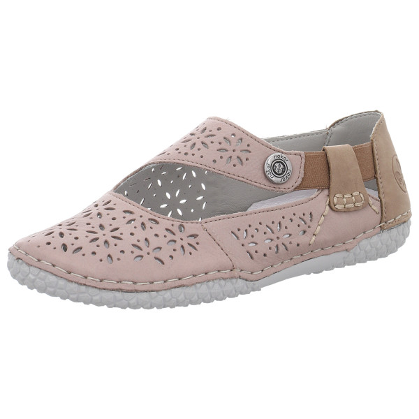 Rieker Slipper kiesel/camel - Bild 1