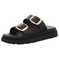 Tamaris Pantoletten black leather
