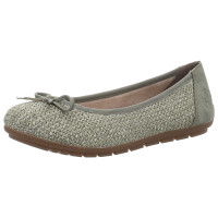 Rieker Ballerinas grün kombi