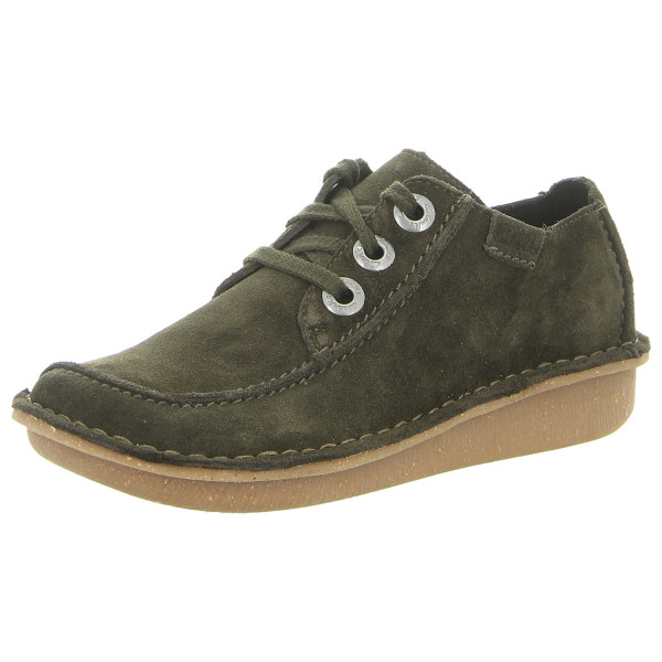 Clarks Schnürschuhe Funny Dream dark green - Bild 1