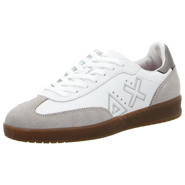 Sun68 Sneaker Califonia Sun Leathe bianco - Bild 1