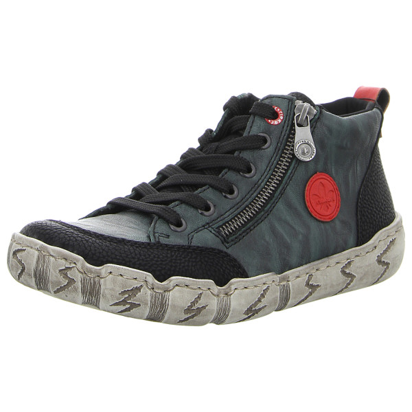 Rieker Stiefeletten grün kombi - Bild 1