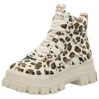 Buffalo Stiefeletten Aspha NC Mid beige/black/leo