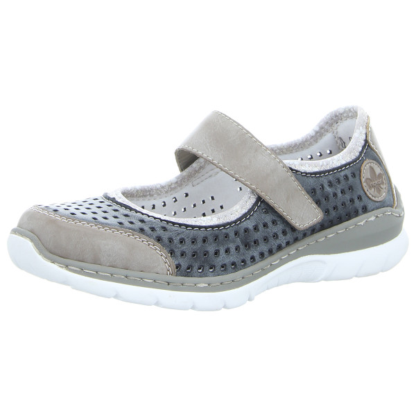 Rieker Slipper blau-kombi - Bild 1