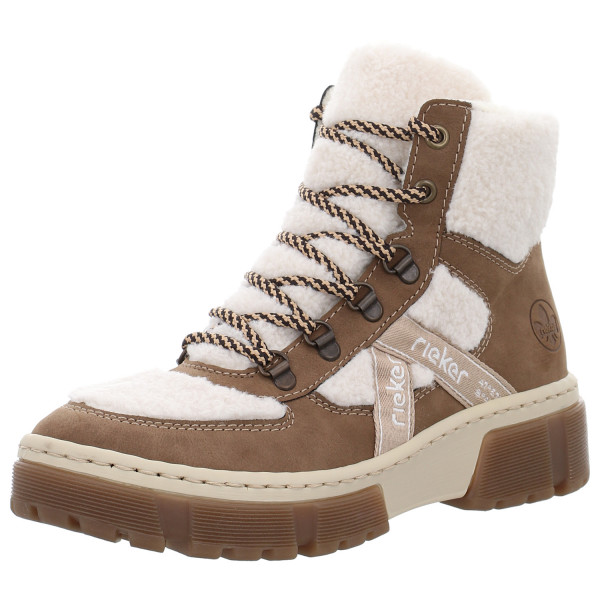 Rieker Stiefeletten beige kombi - Bild 1