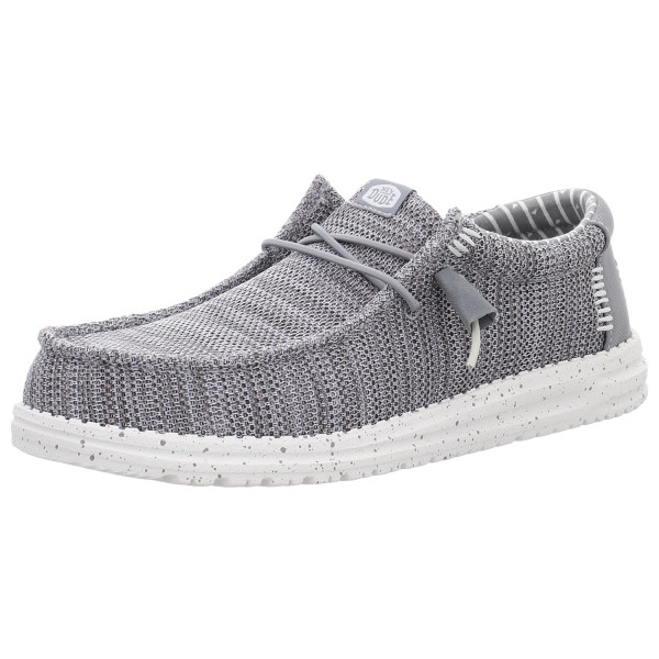 Hey Dude Schnürschuhe Wally Stretch Sox grey - Bild 1