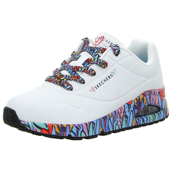 Skechers Sneaker Uno - Ravaged Love white/multi - Bild 1