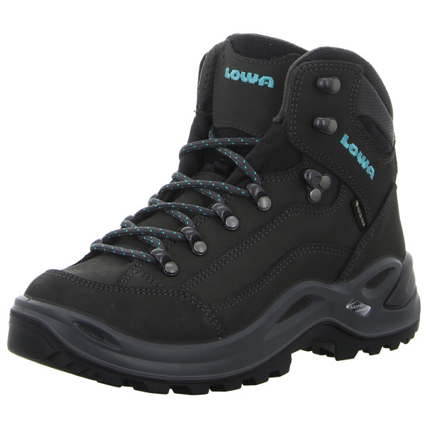 Lowa Outdoor Renegade GTX MID Ws asphalt/türkis - Bild 1