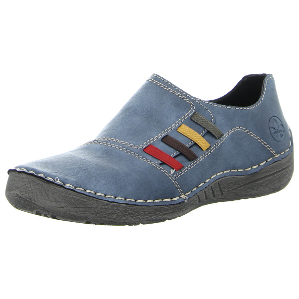 Rieker Slipper blau - Bild 1