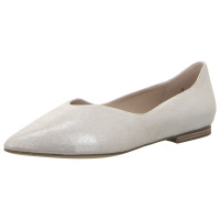 Caprice Ballerinas taupe metallic