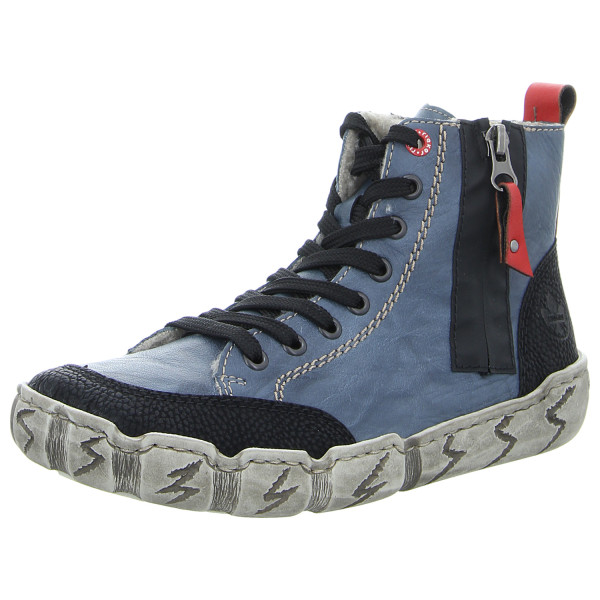 Rieker Stiefeletten blau kombi - Bild 1