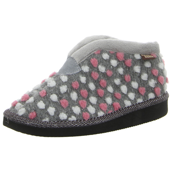 Manitu Hausschuhe grau-kombi - Bild 1