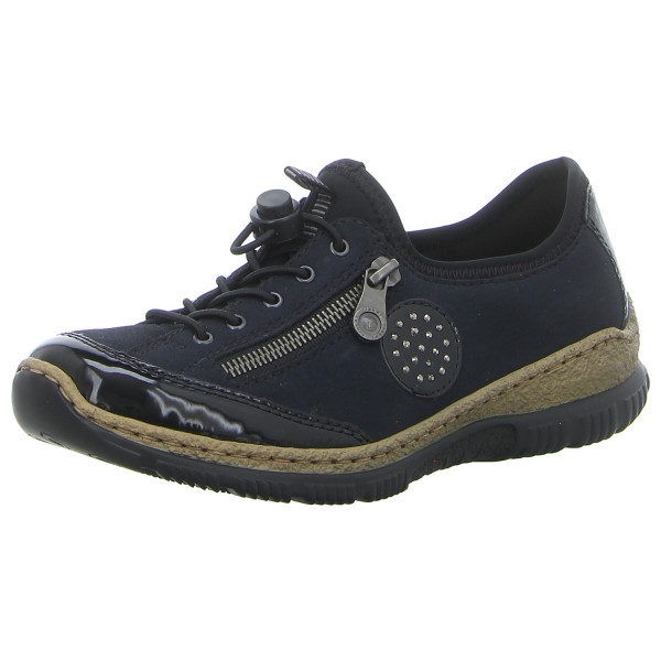 Rieker Schnürschuhe blau kombi - Bild 1