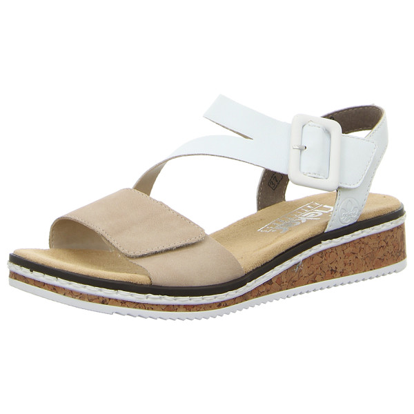Rieker Sandaletten beige-kombi - Bild 1