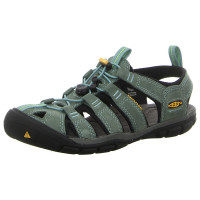 Keen Sandaletten Clearwater CNX Leath mineral blue/yellow