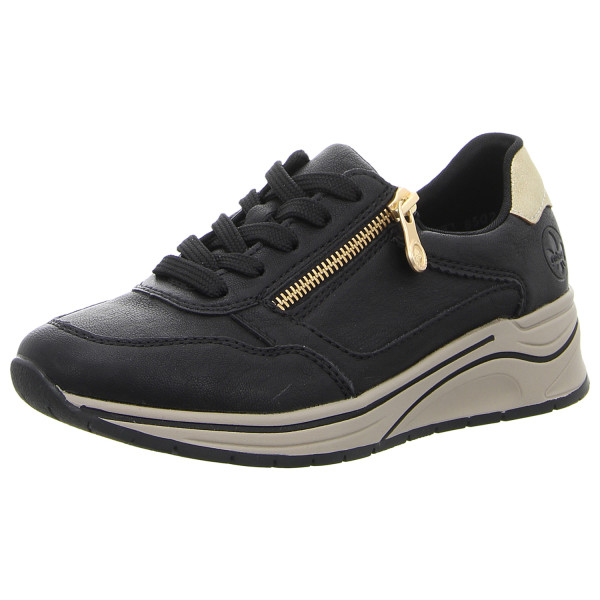 Rieker Schnürschuhe schwarz - Bild 1