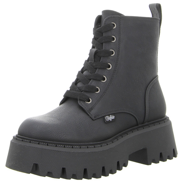 Buffalo Stiefeletten Aspen Lace up warm black - Bild 1