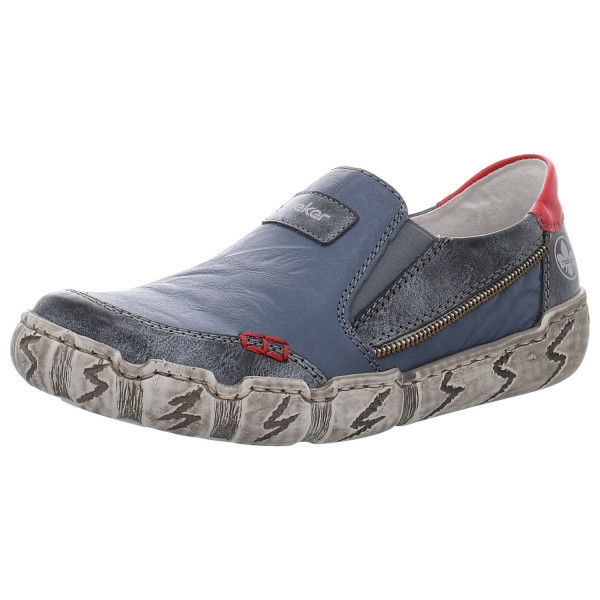 Rieker Slipper blau - Bild 1