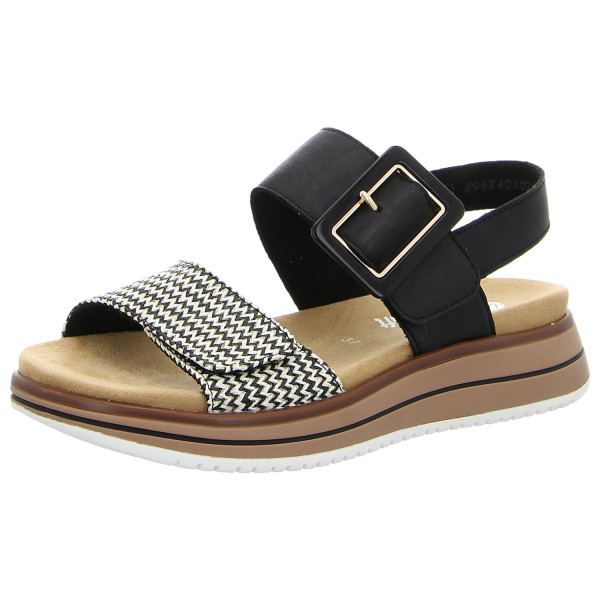 Remonte Sandaletten schwarz kombi - Bild 1