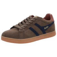 Gola Sneaker Equipe II Suede dark taupe/navy/rust