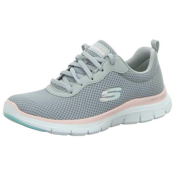 Skechers Sneaker Flex Appeal 4.0 gray/light pink - Bild 1