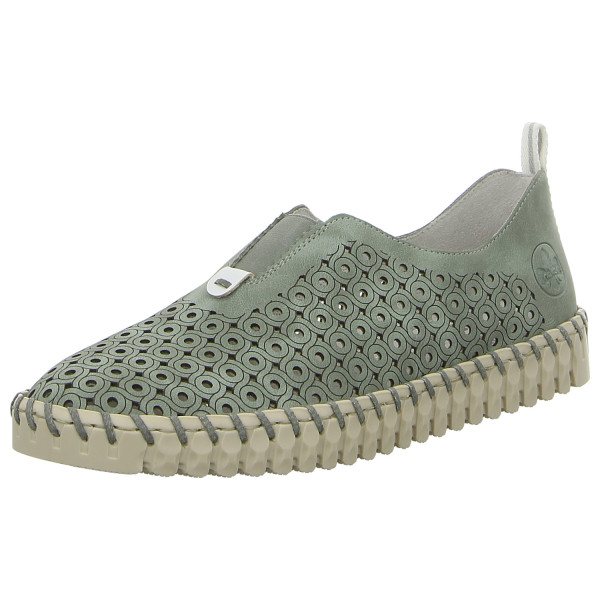Rieker Slipper grün - Bild 1