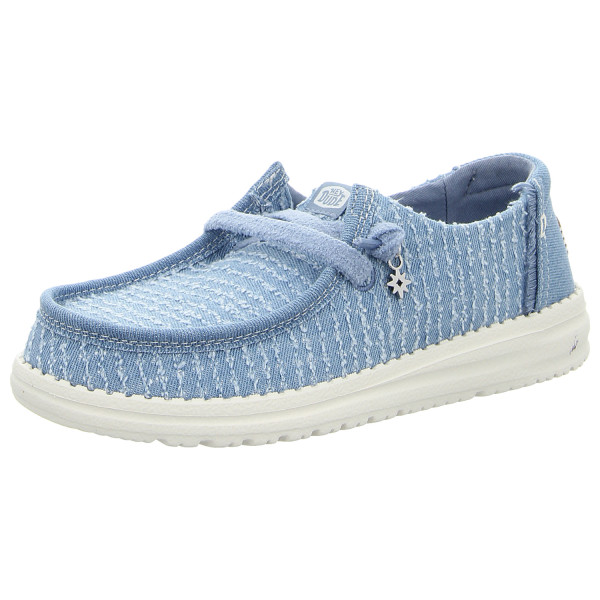 Hey Dude Schnürschuhe Wendy Frayed Canvas faded denim - Bild 1