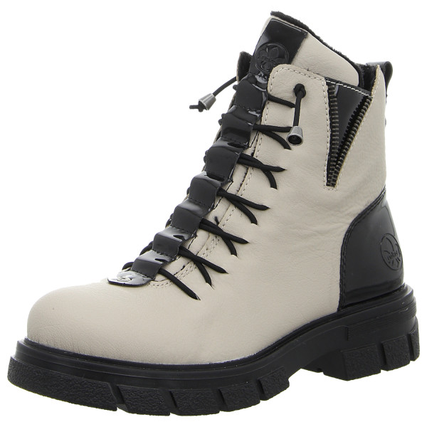 Rieker Stiefeletten crema/schwarz - Bild 1