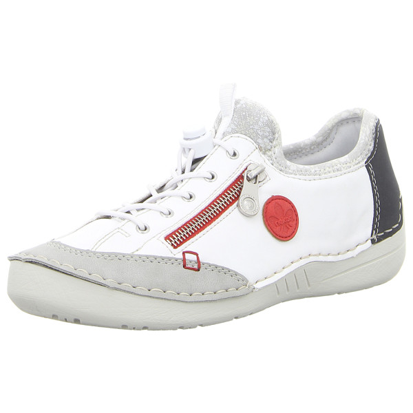 Rieker Schnürschuhe weiß-kombi - Bild 1