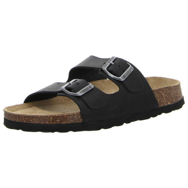 neu B Pantoletten Baviera black - Bild 1