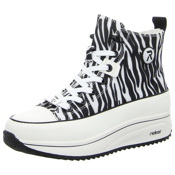Rieker Stiefeletten weiss kombi - Bild 1