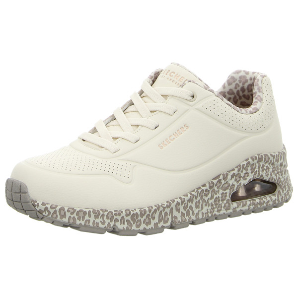 Skechers Sneaker Uno-Safari Time natural/off white le - Bild 1