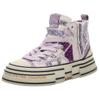 Rebecca White Sneaker glitter lavanta