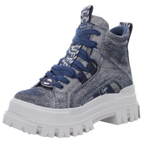 Buffalo Stiefeletten Aspha NC MID blue/silver - Bild 1