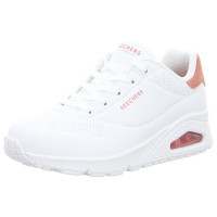 Skechers Sneaker Uno white/hot coral